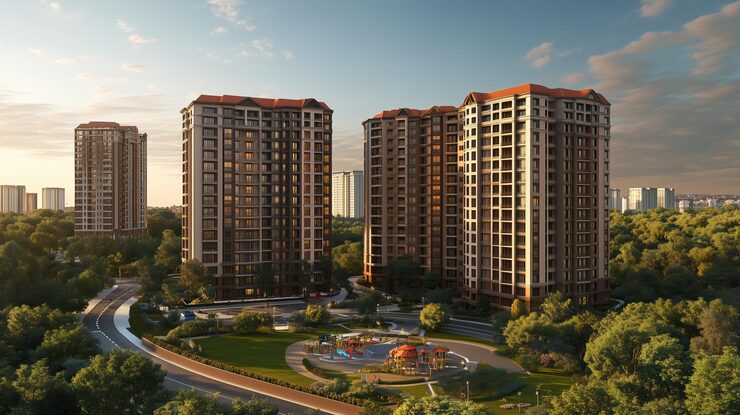 Ganpati Infinity upcoming residential apartments project in Mathura
